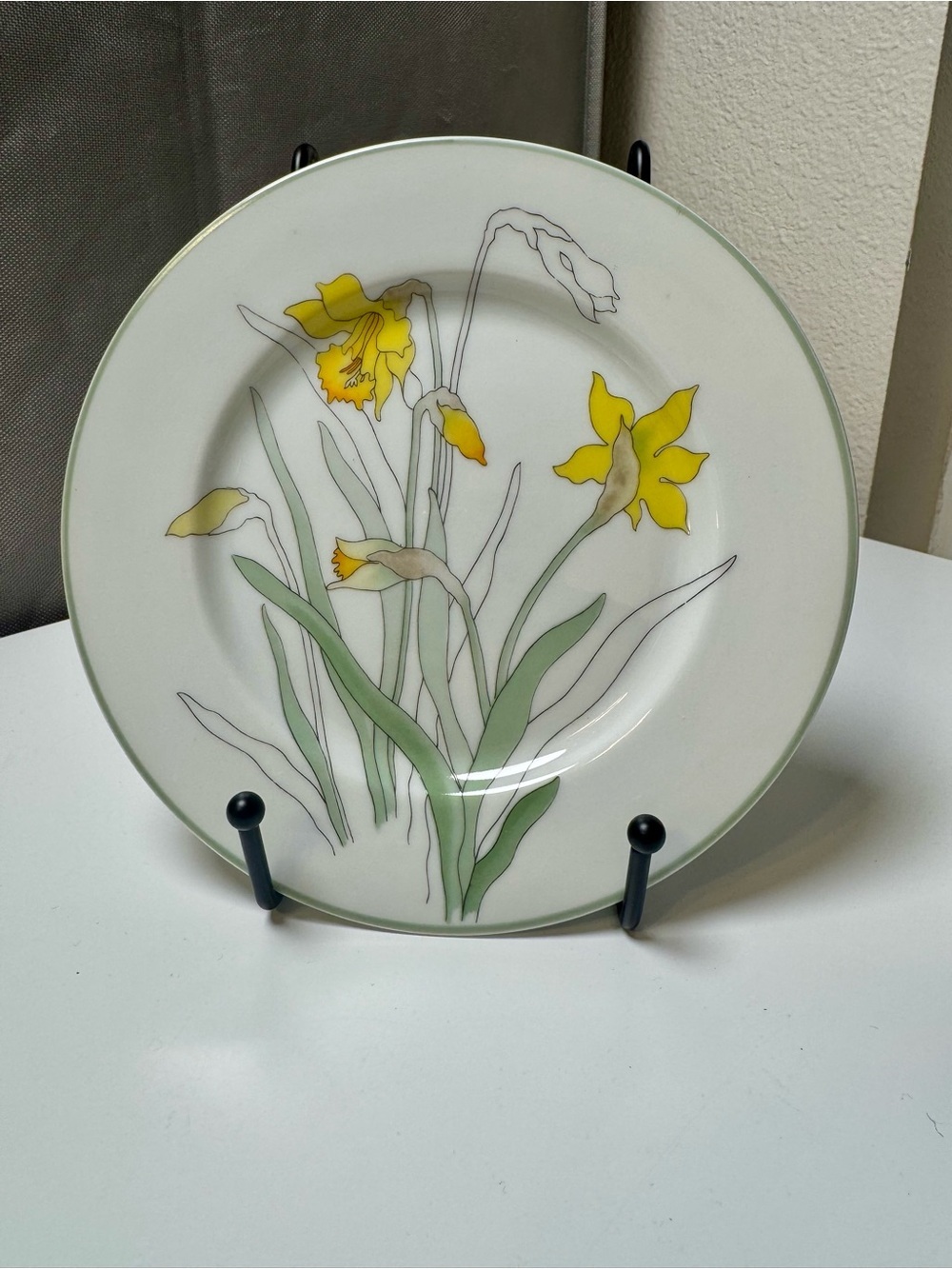 Block Spal Daffodil Decorative Bread Plate - 1983